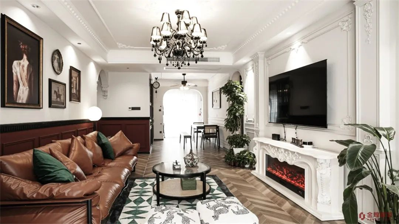 125㎡法式復古裝修，被溫柔喚醒，晨光、咖啡與慵懶剛剛好！